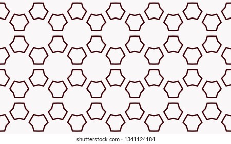 Color design geometric pattern. Seamless vector illustration red color.