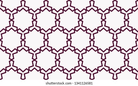 Color design geometric pattern. Seamless vector illustration red color.