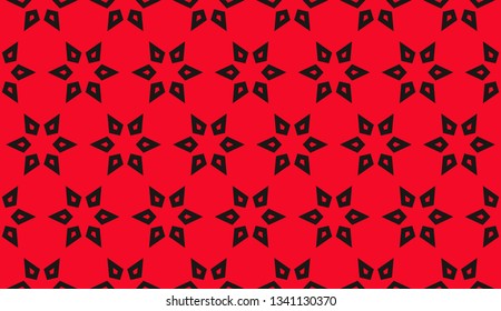 Color design geometric pattern. Seamless vector illustration red color.