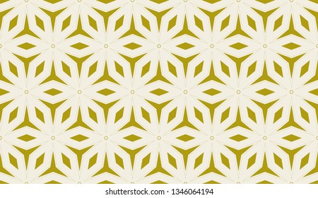 Color design geometric pattern. Seamless vector illustration yellow color.