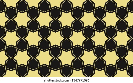 Color design geometric pattern. Seamless vector illustration yellow color.