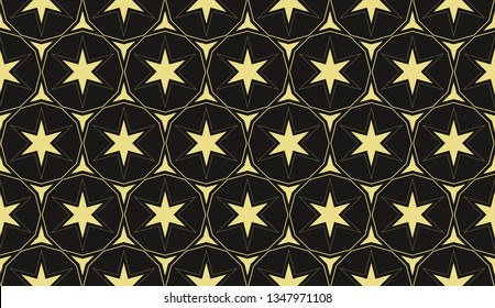 Color design geometric pattern. Seamless vector illustration yellow color.