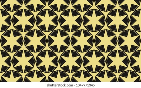 Color design geometric pattern. Seamless vector illustration yellow color.
