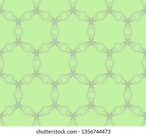 Color design geometric pattern. Seamless vector illustration green color.