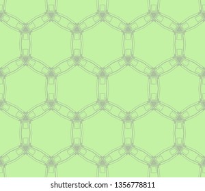 Color design geometric pattern. Seamless vector illustration green color.