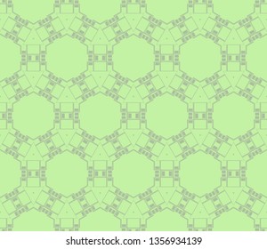 Color design geometric pattern. Seamless vector illustration green color.