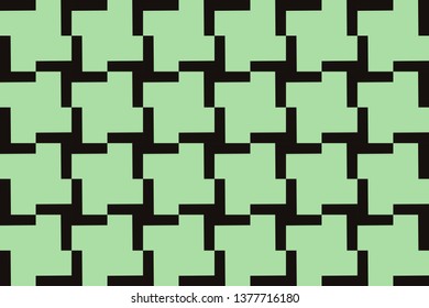 Color design geometric pattern. Seamless vector illustration green color.