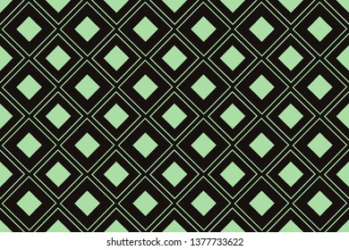 Color design geometric pattern. Seamless vector illustration green color.