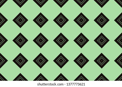 Color design geometric pattern. Seamless vector illustration green color.