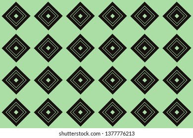 Color design geometric pattern. Seamless vector illustration green color.