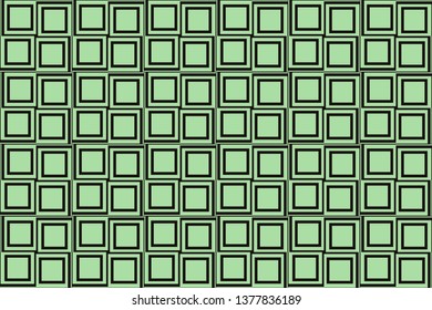 Color design geometric pattern. Seamless vector illustration green color.