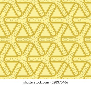 Color design geometric pattern. Seamless vector illustration yellow color.