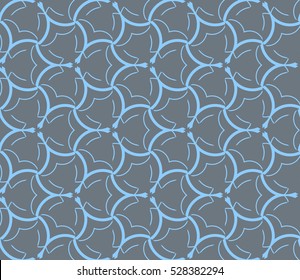 Color design geometric pattern. Seamless vector illustration blue color.
