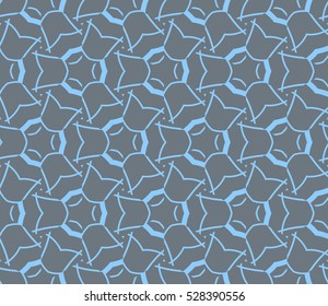 Color design geometric pattern. Seamless vector illustration blue color.