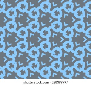 Color design geometric pattern. Seamless vector illustration blue color.