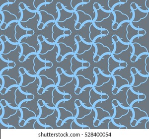 Color design geometric pattern. Seamless vector illustration blue color.