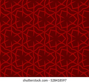 Color design geometric pattern. Seamless vector illustration red color.