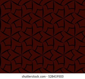 Color design geometric pattern. Seamless vector illustration red color.