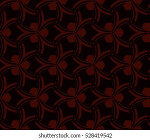Color design geometric pattern. Seamless vector illustration red color.