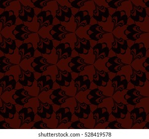 Color design geometric pattern. Seamless vector illustration red color.