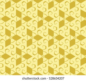 Color design geometric pattern. Seamless vector illustration yellow color.