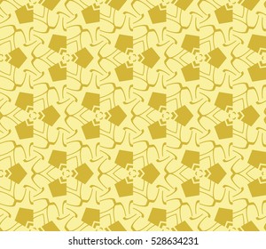 Color design geometric pattern. Seamless vector illustration yellow color.