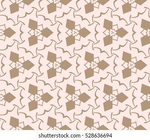 Color design geometric pattern. Seamless vector illustration beige color.