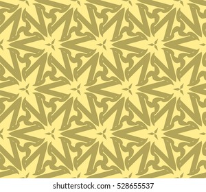 Color design geometric pattern. Seamless vector illustration yellow color.