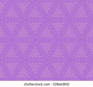 Color design geometric pattern. Seamless vector illustration purple color.