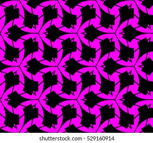 Color design geometric pattern. Seamless vector illustration purple color.