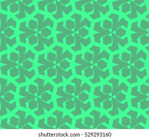 Color design geometric pattern. Seamless vector illustration green color.