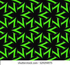 Color design geometric pattern. Seamless vector illustration green color.