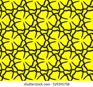 Color design geometric pattern. Seamless vector illustration yellow color.