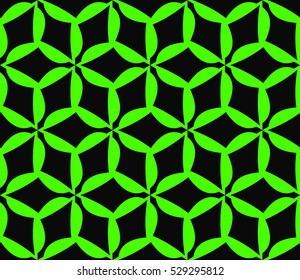 Color design geometric pattern. Seamless vector illustration green color.