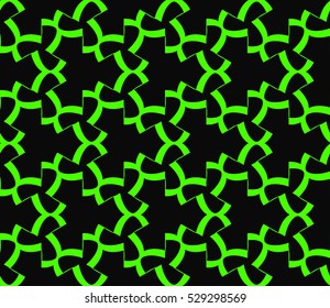 Color design geometric pattern. Seamless vector illustration green color.
