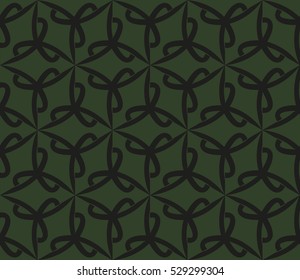 Color design geometric pattern. Seamless vector illustration green color.