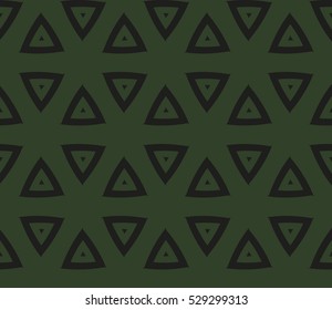 Color design geometric pattern. Seamless vector illustration green color.