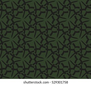 Color design geometric pattern. Seamless vector illustration green color.