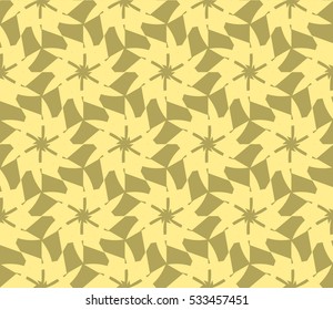 Color design geometric pattern. Seamless vector illustration yellow color.