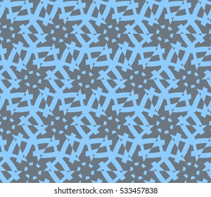 Color design geometric pattern. Seamless vector illustration blue color.