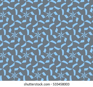 Color design geometric pattern. Seamless vector illustration blue color.