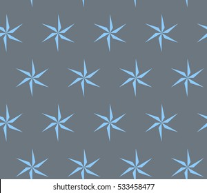 Color design geometric pattern. Seamless vector illustration blue color.