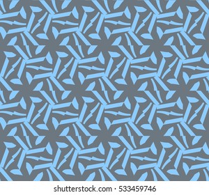 Color design geometric pattern. Seamless vector illustration blue color.