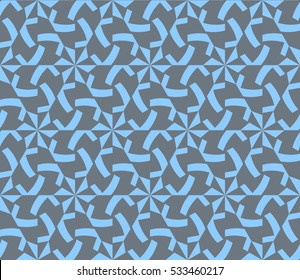 Color design geometric pattern. Seamless vector illustration blue color.