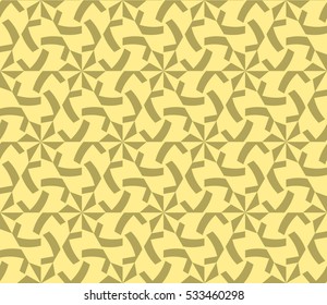 Color design geometric pattern. Seamless vector illustration yellow color.