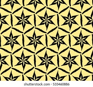 Color design geometric pattern. Seamless vector illustration yellow color.