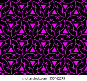 Color design geometric pattern. Seamless vector illustration purple color.