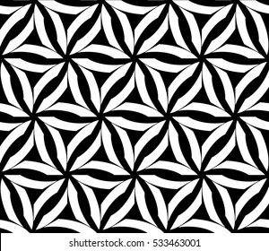 Color design geometric pattern. Seamless vector illustration black and white color.