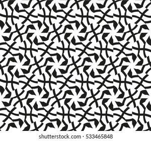 Color design geometric pattern. Seamless vector illustration black and white color.