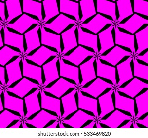 Color design geometric pattern. Seamless vector illustration purple color.
